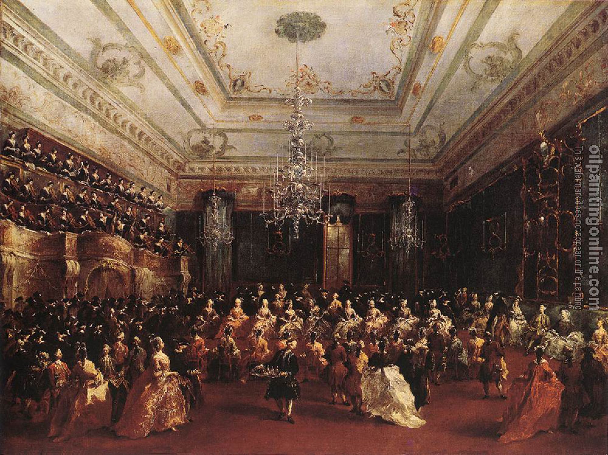 Francesco Guardi - Ladies Concert at the Philharmonic Hall